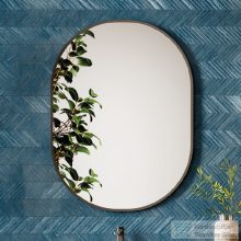   Coycama Soul Black 55x80 cm-es tükör világítás nélkül,fekete 23902080