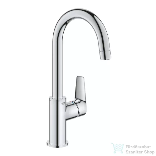 Grohe BAUEDGE L magasított mosdó csaptelep click-clack leeresztővel,Króm 23911001
