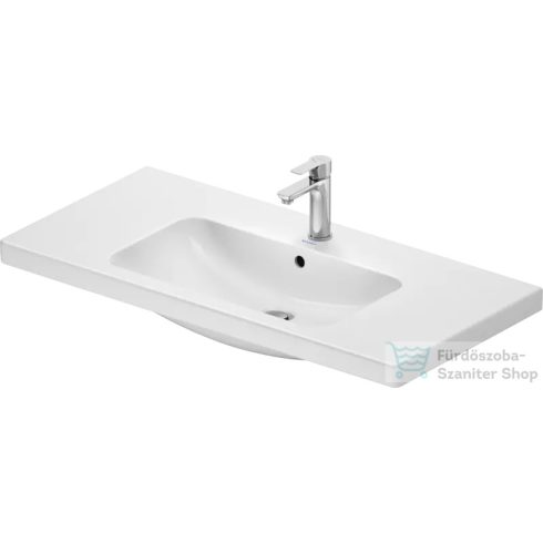 Duravit D-CODE 100x48 cm-es fali mosdó, fehér 23991000002