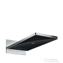   Hansgrohe Rainmaker Select 580 3jet fejzuhany zuhanykarral, fekete üveg 24001600