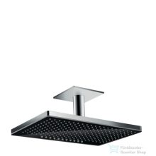   Hansgrohe Rainmaker Select 460 2jet fejzuhany mennyezeti csatlakozással, fekete üveg 24004600