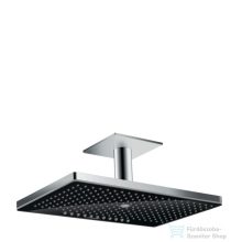   Hansgrohe Rainmaker Select 460 3jet fejzuhany mennyezeti csatlakozással, fekete üveg 24006600
