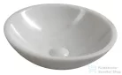 Sapho BLOK kőmosdó, átm:40cm, fehér márvány (2401-34)