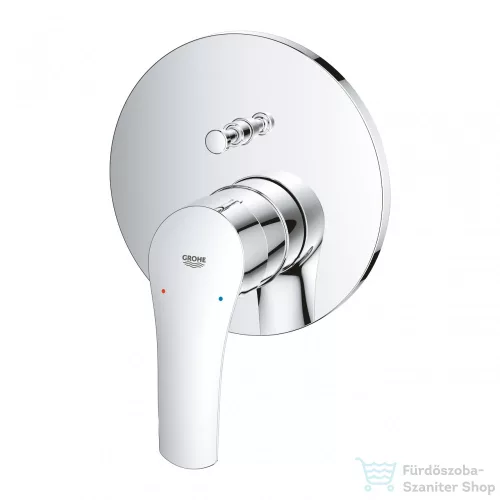Grohe Eurosmart egykaros falba épített zuhanycsaptelep, 2 fogyasztóhoz, króm 24043003