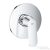 Grohe EUROSMART COSMOPOLITAN falsík alatti kád/zuhany csaptelep belső egység nélkül,Króm 24044000