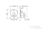 GROHE Essence egykaros falsík alatti csaptelep, cool sunrise 24058GL1
