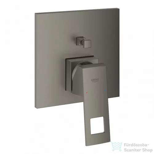 Grohe Eurocube Egykaros keverő, 2-utas váltóval, matt hard grafit 24062AL0