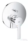 Grohe Lineare egykaros falba épített zuhanycsaptelep, 2 fogyasztóhoz, króm 24064001