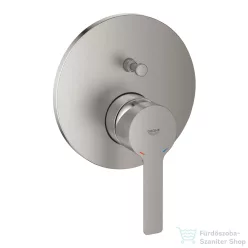   Grohe Lineare falsík alatti kád/zuhany csaptelep,Supersteel 24064DC1