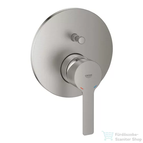 Grohe Lineare falsík alatti kád/zuhany csaptelep,Supersteel 24064DC1