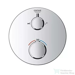   Grohe Grohtherm falsík alatti termosztátos zuhanycsaptelep, 2 funkciós 24077000