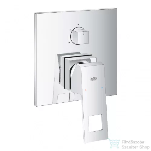 Grohe Eurocube Egykaros keverő, 3-utas vátóval, króm 24094000