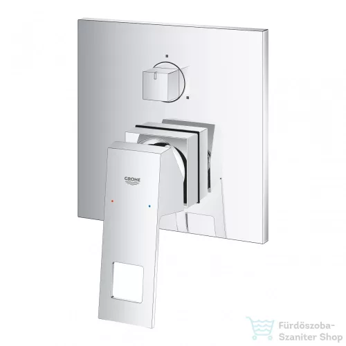 Grohe Eurocube Egykaros keverő, 3-utas vátóval, króm 24094000