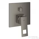 Grohe Eurocube egykaros keverő, 3-utas vátóval, matt hard grafit 24094AL0