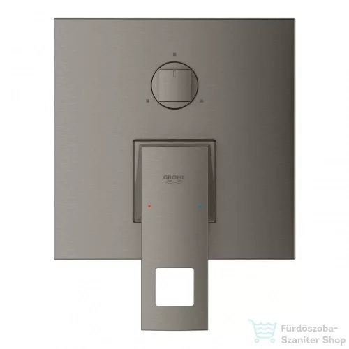 Grohe Eurocube egykaros keverő, 3-utas vátóval, matt hard grafit 24094AL0