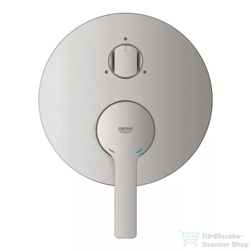 Grohe Lineare falsík alatti kád/zuhany csaptelep 3 fogyasztóhoz,Supersteel 24095DC1