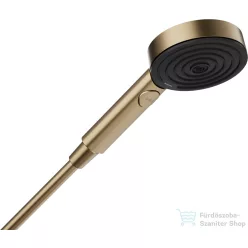   Hansgrohe Pulsify Select S 105 kézizuhany, 3 jet Relaxation,szálcsiszolt bronz 24110140