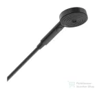 Hansgrohe Pulsify Select S 105 kézizuhany, 3 jet Relaxation EcoSmart,szálcsiszolt fekete króm 24111340