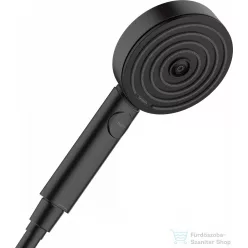   Hansgrohe Pulsify Select Kézizuhany 105, 3 jet Relaxation EcoSmart, matt fekete,  24111670