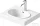 Duravit BALCOON 60x48 cm-es falra, vagy bútorra szerelhető mosdó leeresztővel, Duarshield mázzal, fehér 241260AA00