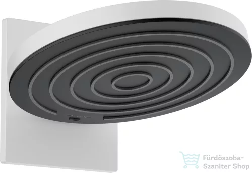 Hansgrohe Pulsify S 260 2 jet 26 cm-es fejzuhany fali csatlakozóval,alaptest nélkül,matt fehér/grafit 24151700