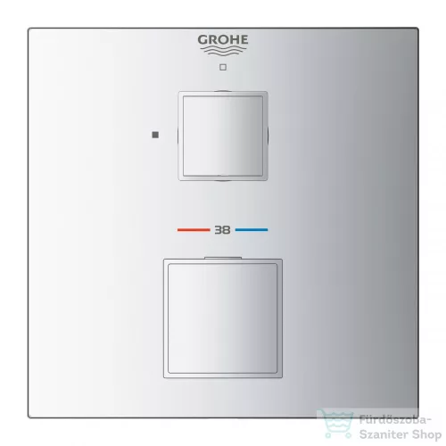 GROHE Grohtherm Cube termosztátos keverő 1 kimenethez 24153000