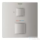 GROHE Grohtherm Cube termosztátos keverő 1 kimenethez,Supersteel 24153DC0