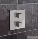 GROHE Grohtherm Cube termosztátos zuhanykeverő 2 kimenethez 24154000