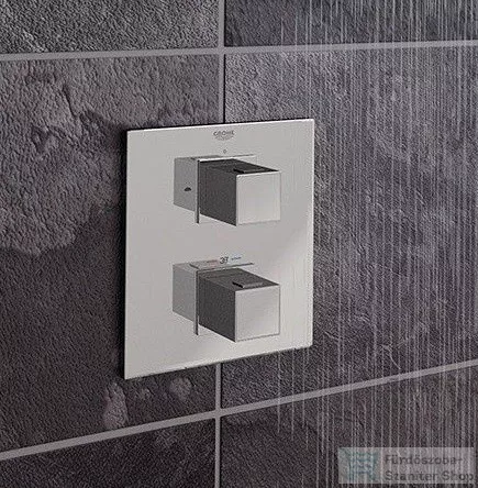 GROHE Grohtherm Cube termosztátos zuhanykeverő 2 kimenethez 24154000