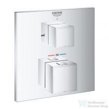   GROHE Grohtherm Cube termosztátos kád keverő 2 kimenethez 24155000
