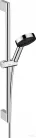 Hansgrohe PULSIFY Select S zuhanyszett 105, 3 jet Relaxation, 65 cm-es zuhanyrúddal, króm 24160000