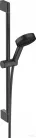 Hansgrohe PULSIFY Select S zuhanyszett 105, 3 jet Relaxation, 65 cm-es zuhanyrúddal, matt fekete 24160670