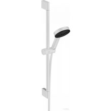   Hansgrohe PULSIFY Select S zuhanyszett 105, 3 jet Relaxation, 65 cm-es zuhanyrúddal Ecosmart , matt fehér 24161700