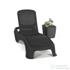 Curver Atlantic kerti nyugágy set Luzon asztallal grafit 241664K_217341