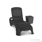 Curver Atlantic kerti nyugágy set Luzon asztallal grafit 241664K_217341