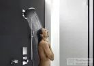 Hansgrohe PULSIFY Select S zuhanyszett 105, 3 jet Relaxation, 90 cm-es zuhanyrúddal, króm 24170000