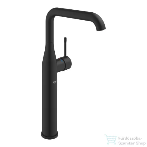 Grohe ESSENCE XL magasított mosdó csaptelep leeresztő nélkül,Phantom Black 24170KF1