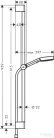 Hansgrohe PULSIFY Select S zuhanyszett 105, 3 jet Relaxation, 90 cm-es zuhanyrúddal Ecosmart, króm 24171000