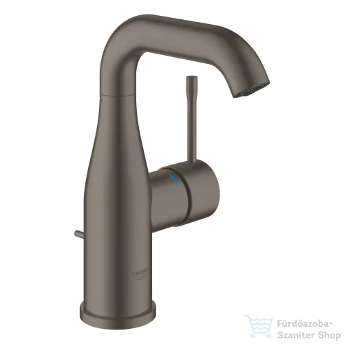 Grohe ESSENCE M mosdó csaptelep automata leeresztővel,Brushed Hard Graphite 24173AL1