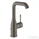 Grohe ESSENCE L magasított mosdó csaptelep automata leeresztővel,Brushed Hard Graphite 24174AL1