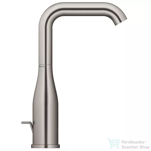 Grohe ESSENCE L magasított mosdó csaptelep automata leeresztővel,Brushed Hard Graphite 24174AL1