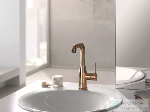 Grohe ESSENCE L magasított mosdó csaptelep automata leeresztővel,Warm Sunset 24174DA1