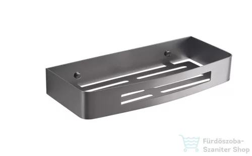 Sapho SMART polc zuhanyzóba, 300x45x128mm, gun metal (241781)