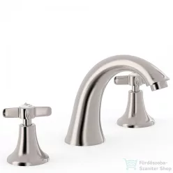   Tres TRES-CLASIC 3 üléses mosdócsaptelep, steel 24210601AC