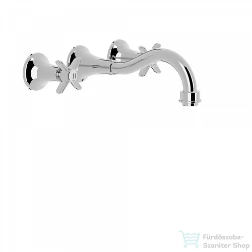 TRES TRES-CLASIC Fali mosdó csaptelep, leeresztő nélkül,  króm, 24215101