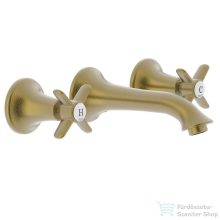   TRES TRES-CLASIC Fali mosdó csaptelep, leeresztő nélkül,  matt bronz, 24215102LM