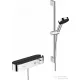Hansgrohe Showertablet Select termosztátos zuhanycsaptelep Pulsify rudas zuhanyszettel, króm 24260000