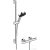 Hansgrohe Ecostat Fine termosztátos zuhany csaptelep,Pulsify Select S 66,9 cm-es rudas zuhanyszettel,króm 24262000