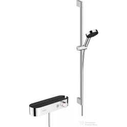   Hansgrohe Pulsify Select S 1 jet termosztátos zuhanycsaptelep rudas zuhanyszettel,króm 24270000