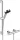 Hansgrohe Ecostat Element termosztátos zuhany csaptelep,Pulsify Select S 65 cm-es rudas zuhanyszettel,króm 24272000